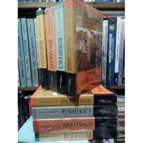 Tetralogi Pramoedya Ananta Toer 4 Buku Pulau Buru