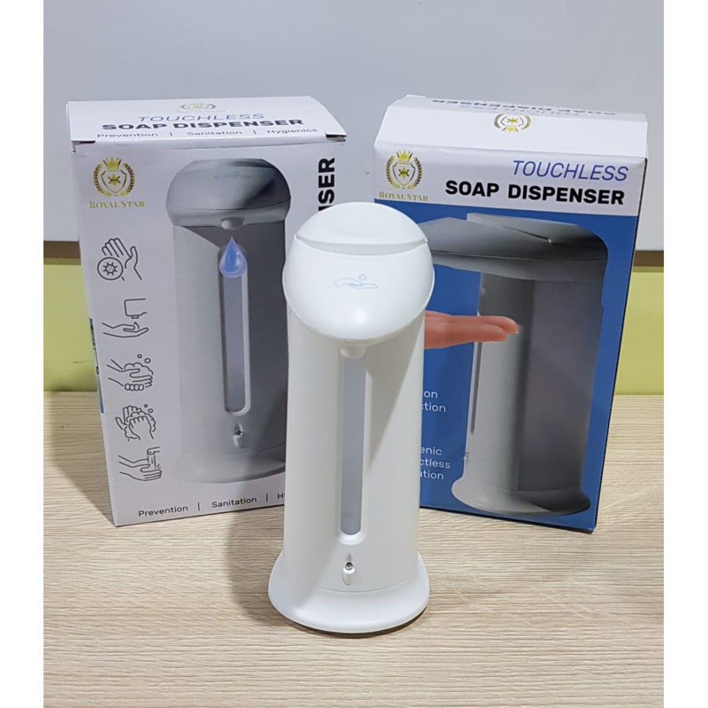 Dispenser sabun cair otomatis sensor