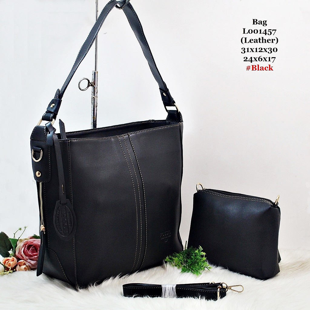 Tas Wanita Tote Bag Size Besar L1457 Tas Formal Tas Kantor Import Batam Best Seller Gratis Dompet