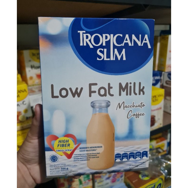 

Tropicana Slim Susu Low Fat Macchiato Coffee 500gr - Bantu Turunkan Kolesterol