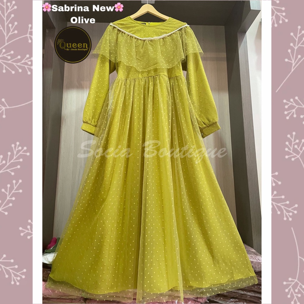 Gamis new sabrina Original By Socia Boutique