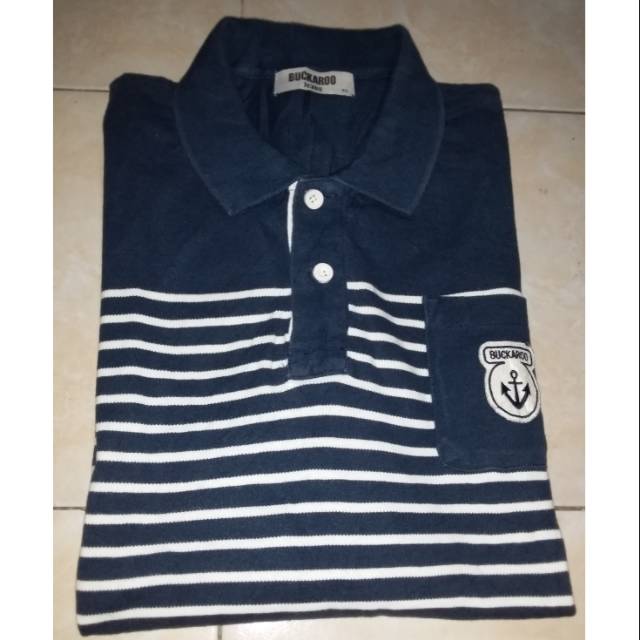 kaos polo buckaroo bekas size xl