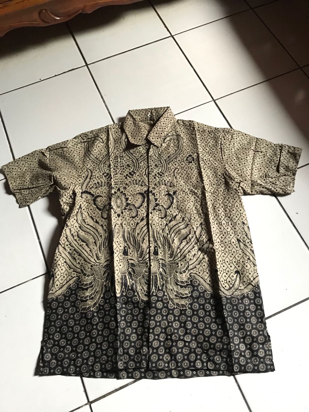 Kemeja Batik Pria Lengan Pendek Size M L Xl Katun Batik Halus Adem Serap Keringat Atasan Batik Pria