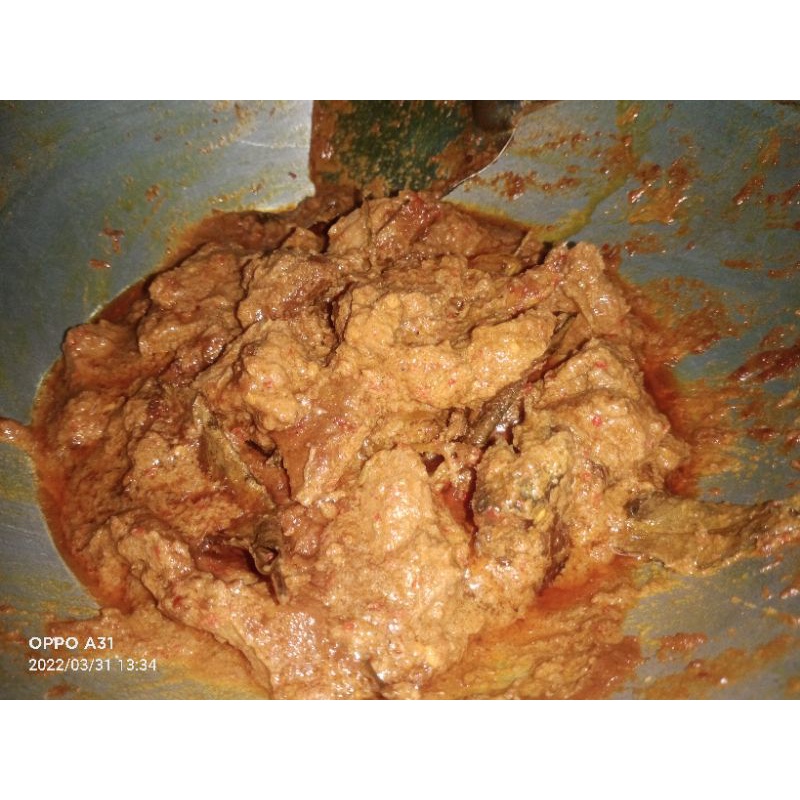 

Rendang Daging sapi/Rendang ayam