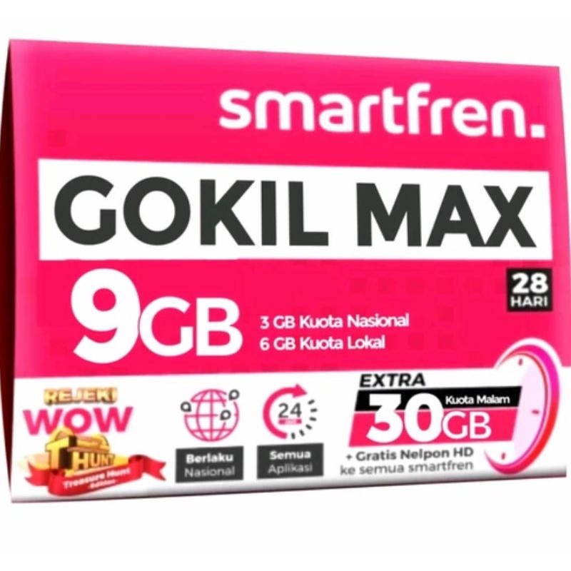 perdana smartfren 9gb