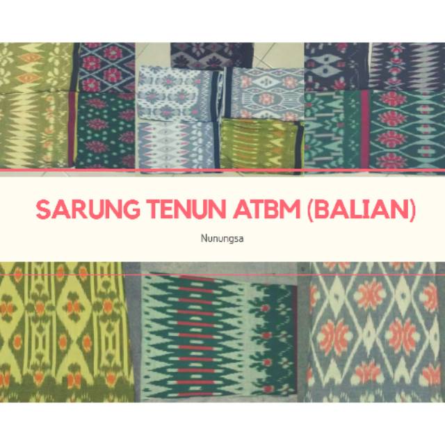 SARUNG TENUN ATBM TIPE BALIAN TOLDEM GOYOR BYUR ASLI PRODUKSI TEGAL KUALITAS EKSPOR TIMUR TENGAH