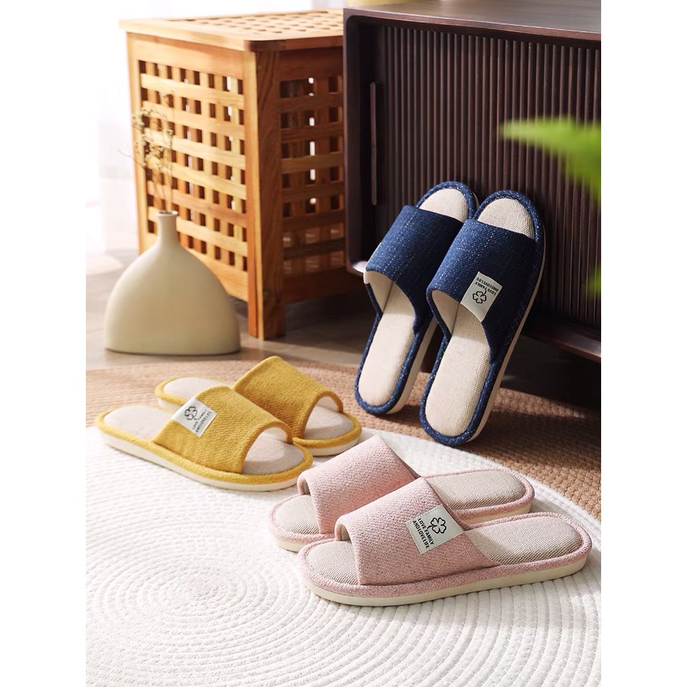 Sandal Rumah HOTEL EMPUK Nyaman Elegan CLOVER Sandal Kamar Indoor Halus Slipper Lembut