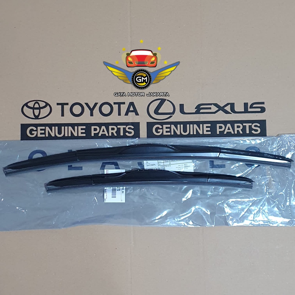 Wiper Blade Depan Kanan-Kiri SET Toyota Rocky-Raize ORIGINAL