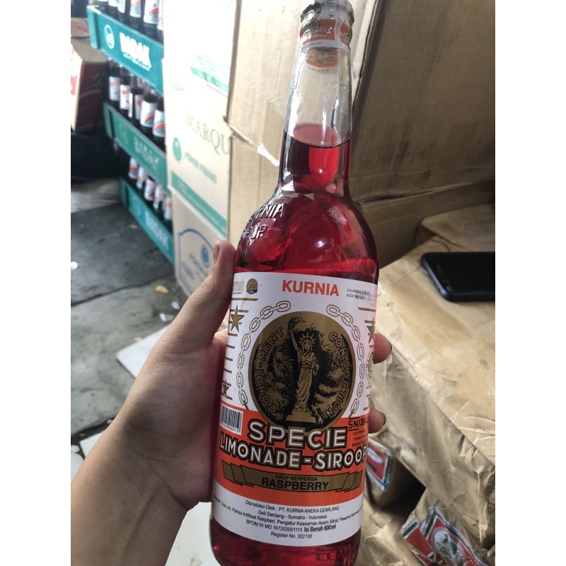 

Sirup Kurnia Rapsberry