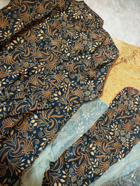 Batik Couple Kebaya Set Elsa Series Tunangan Lamaran Wisuda Kondangan Kekinian 2021