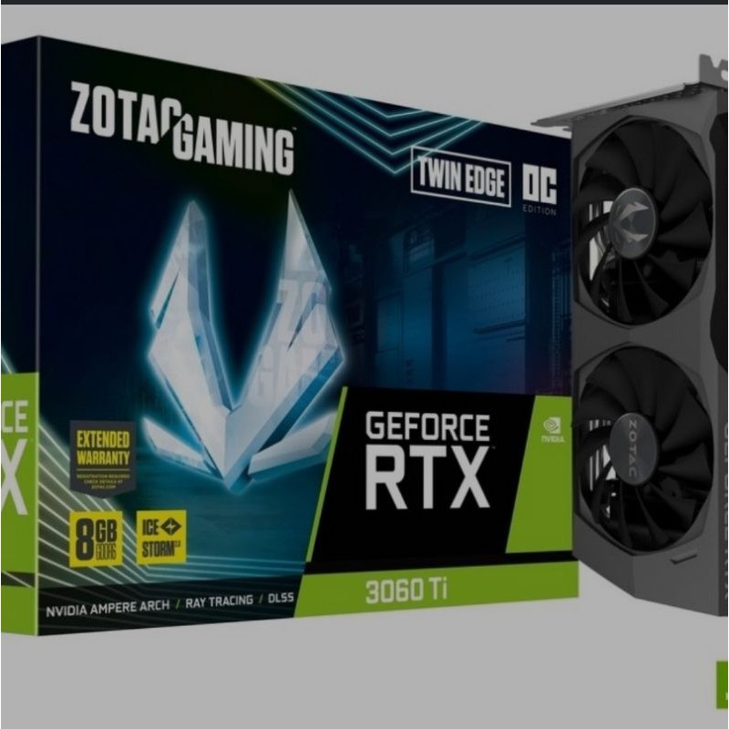 ZOTaC RTX 3060 TI OC TWIN EDGE 8GB ddr6