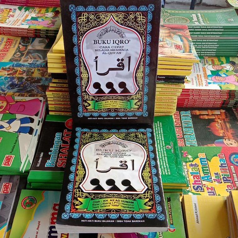 

(B5E8).. IQRO' besar original //Jual@produk