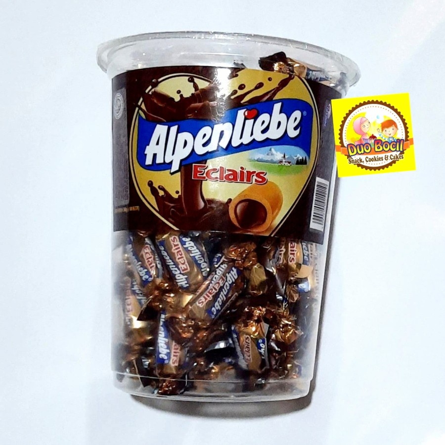 

Permen Alpenliebe Eclairs Cokelat Caramel (isi 100 pcs) - Duo Bocil Snack