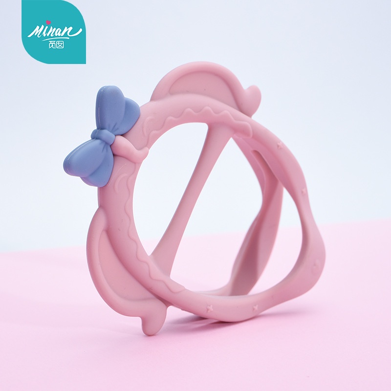 Ivorybaby Teether bayi slikon/gigitan bayi teether bentuk gelang