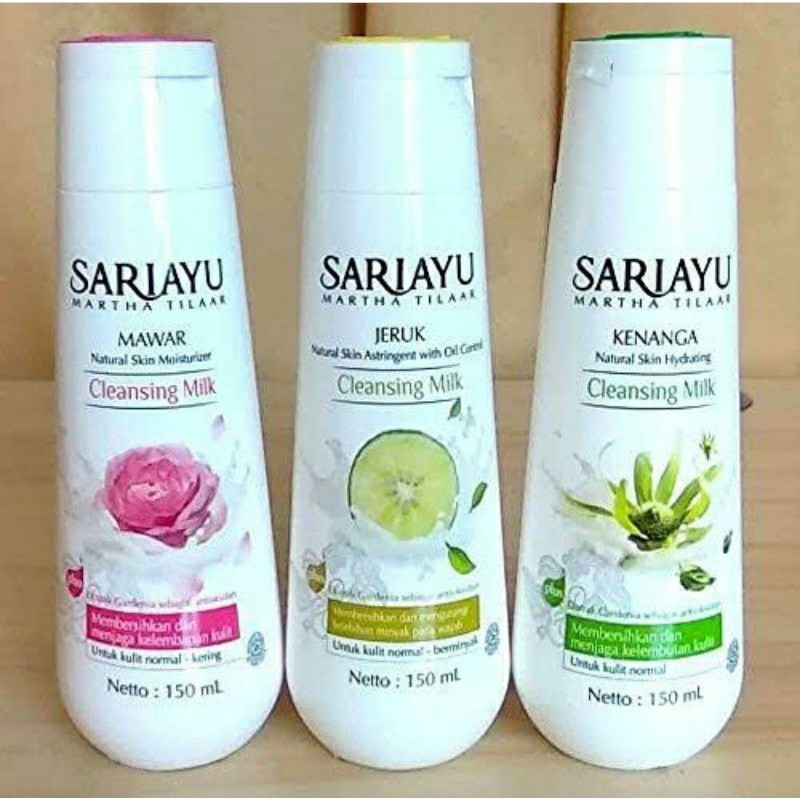 SARIAYU CLEANSER TONER 100ML/150ML