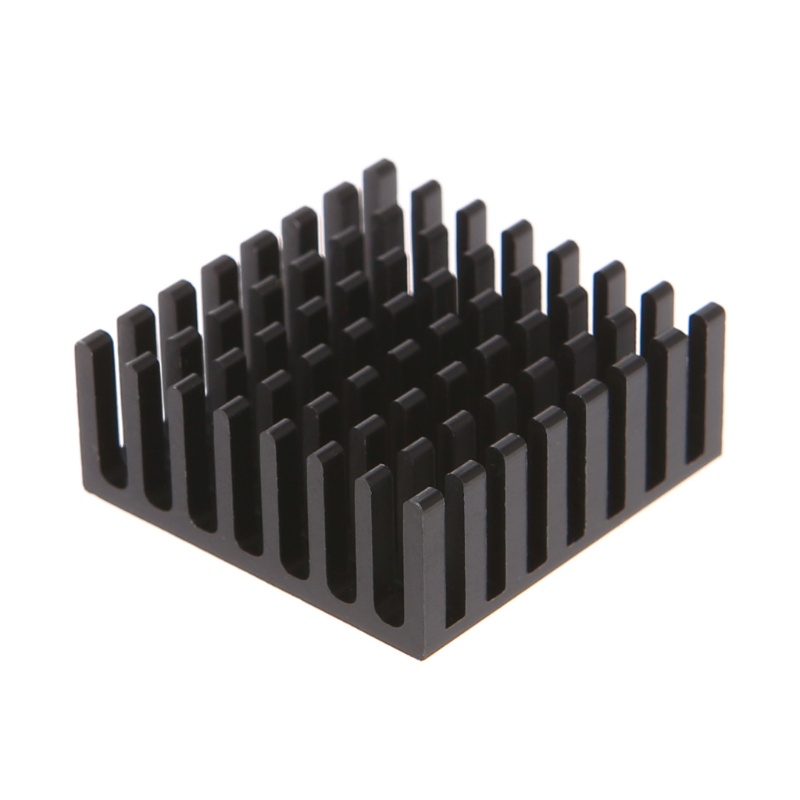 Btsg 5pcs Chip Radiator Heatsink 25x25 X 10mm Bahan Aluminum Untuk Pendingin Komputer