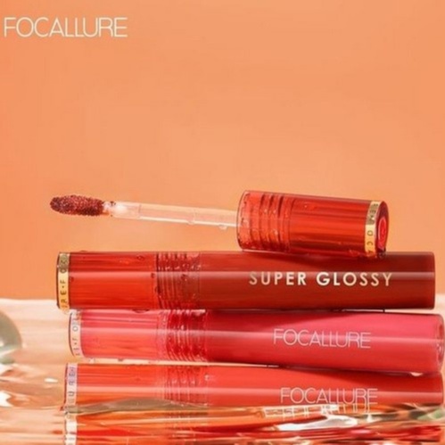 ★ BB ★ FOCALLURE Super Glossy Tint - Jelly-Clear Dewy Lip Tint - Lip Gloss - FA208 - FA 208