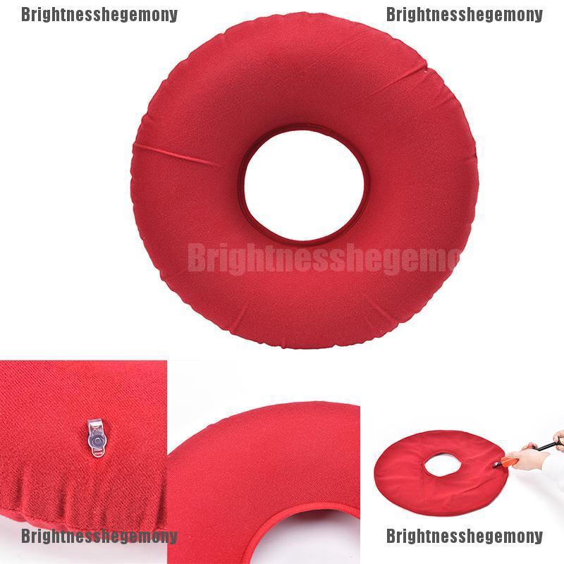 BHID Bantal  Duduk  Bentuk Donat  Inflatable Alas Kursi untuk 