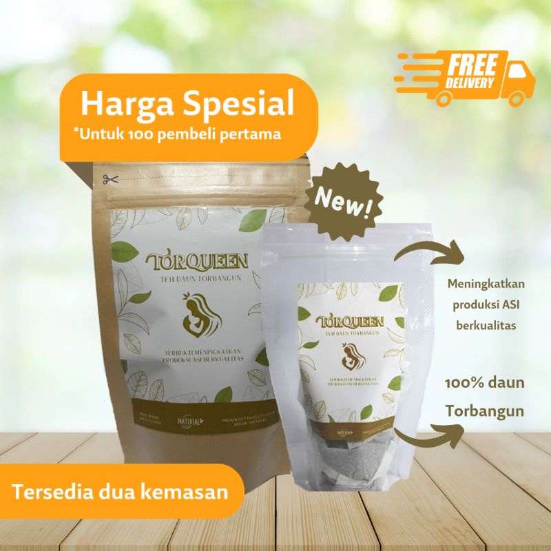 Jual TORQUEEN TEH CELUP DAUN TORBANGUN | PELANCAR PRODUKSI ASI ...