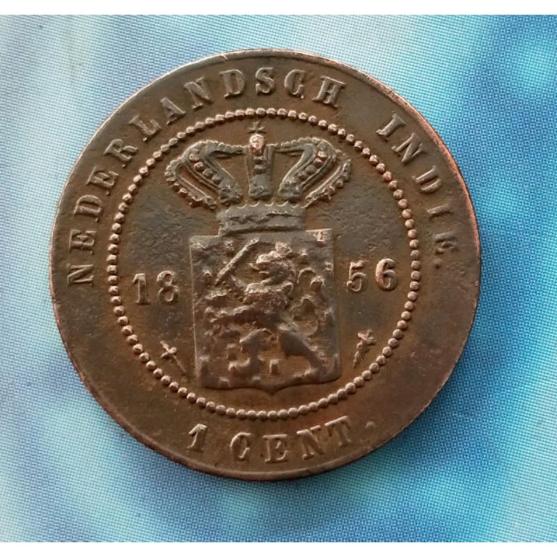 Koin Nederlandsch Indie 1 Cent 1856