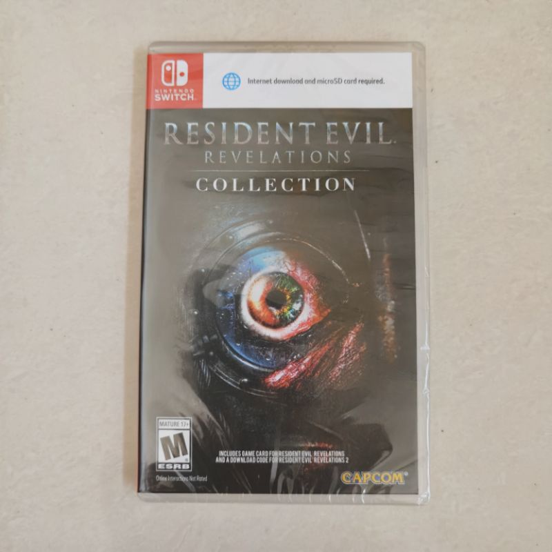 Resident Evil RE Revelations Collection 1 2 Nintendo Switch Revelation Kaset