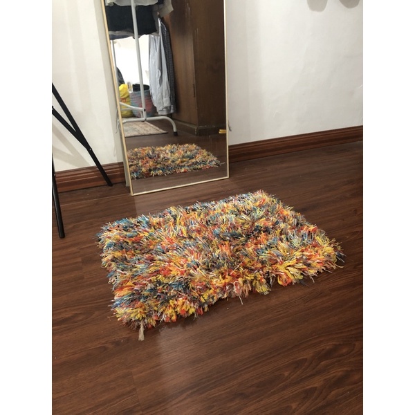 Keset/doormat bulu shaggy tebal Premium