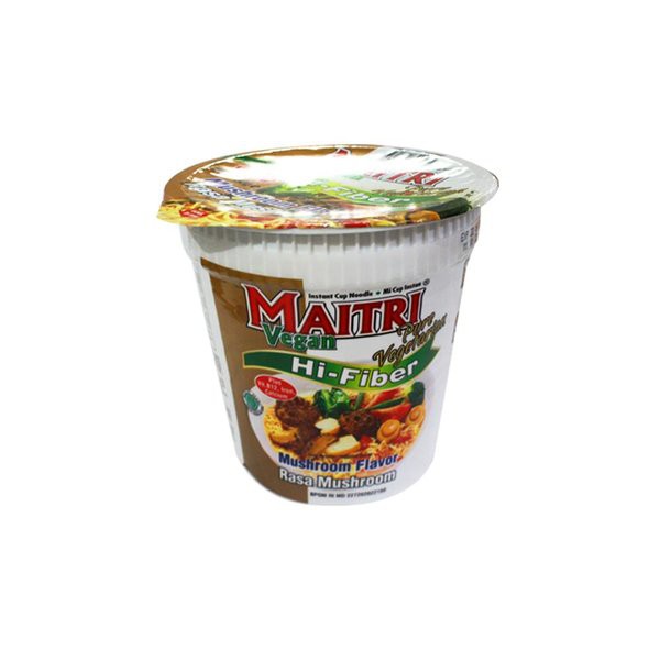 Mie Cup Maitri Rasa Mushroom | Mie cup vegetarian | Mi cup maitri vege