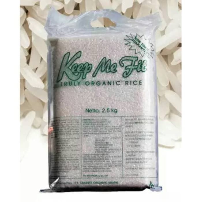 

Beras Putih Organik Keep Me Fit 2,5 kg / Beras Nol Gula Untuk Diabet