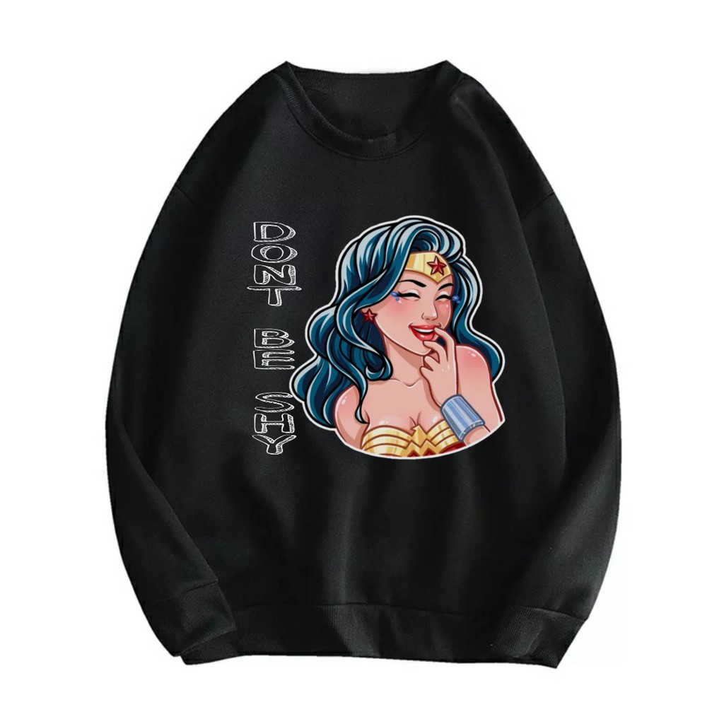 SWEATER UNISEX DONT BE SHY PREMIUM TERBARU,