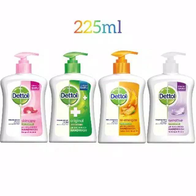 Dettol Handwash 225ml Botol / Reffil