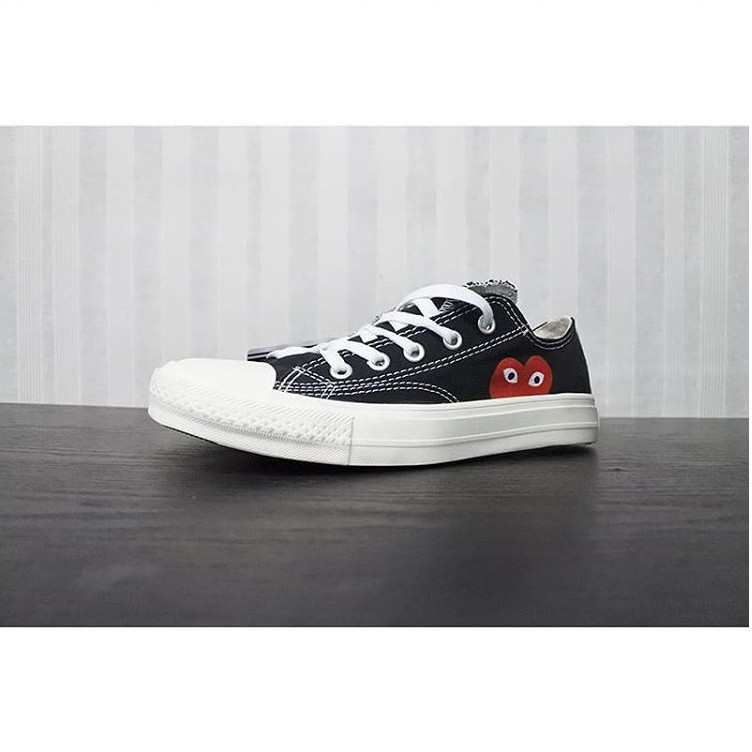 converse x cdg black