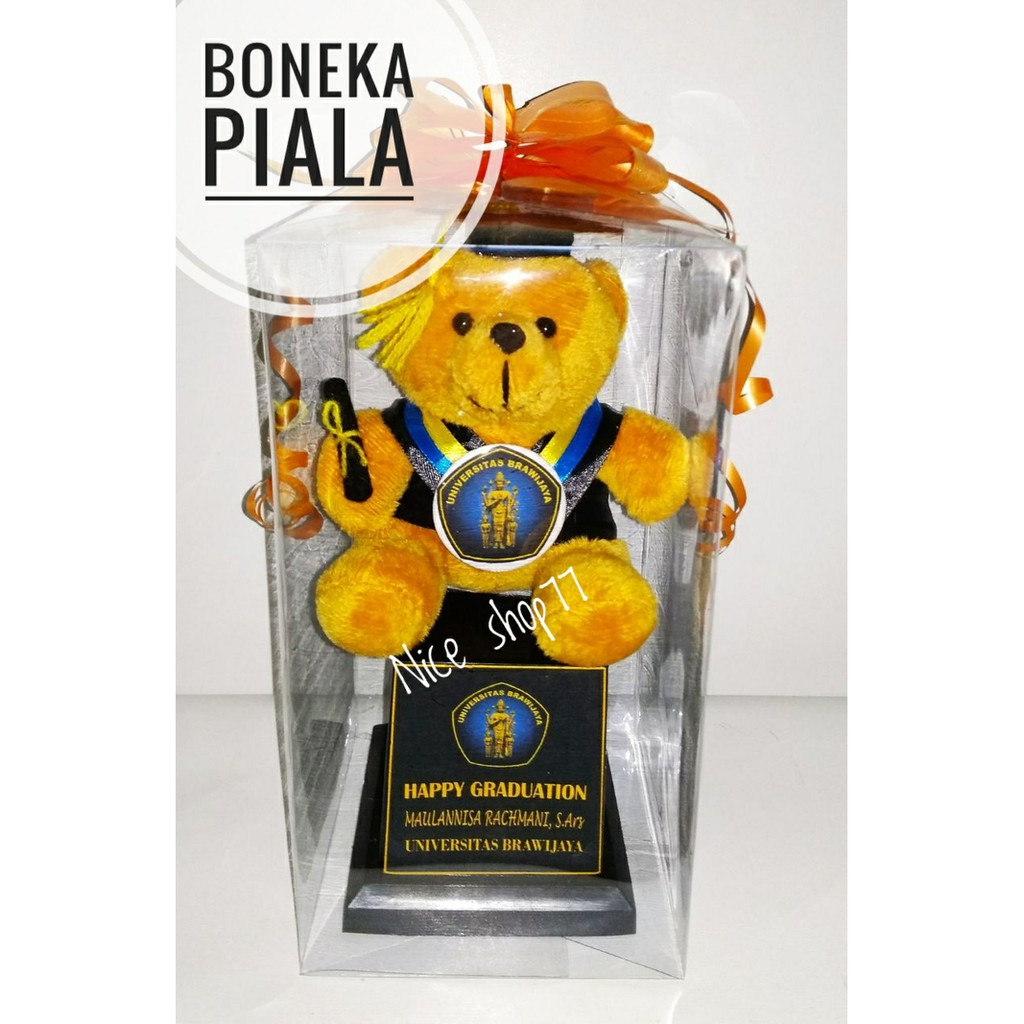 Piala Boneka wisuda Mika / Pilbon / Boneka Piala