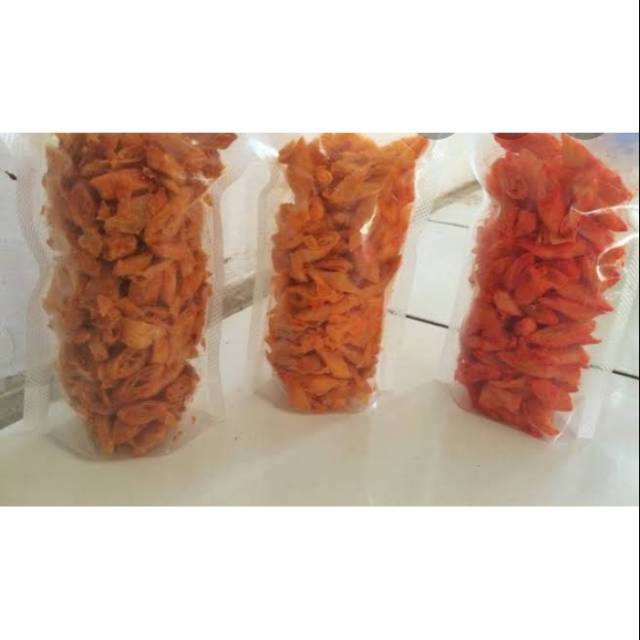 

Cemilan Lumiring (lumpia miring)