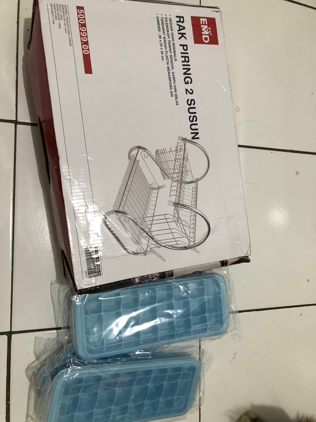 Rak Piring Stainless 2 Susun