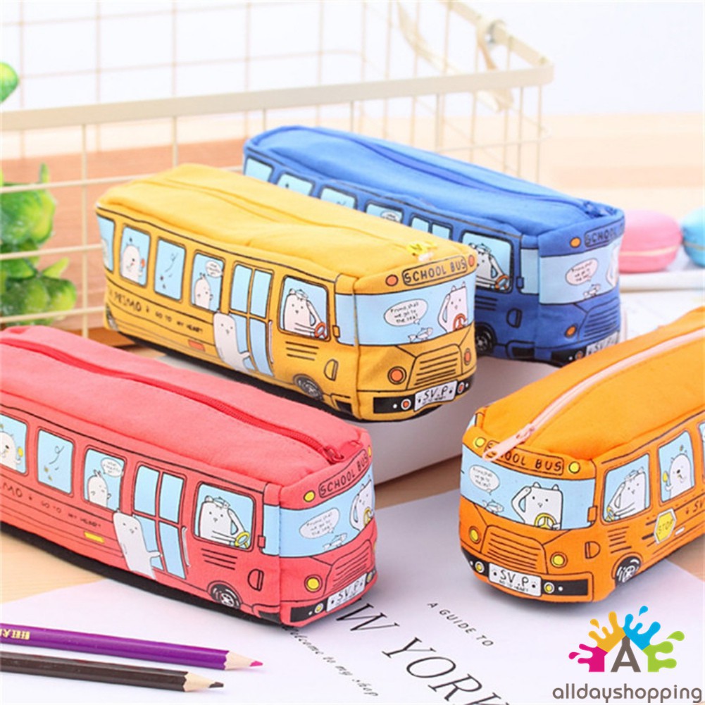 Tempat Pensil Motif Kartun Bus Lucu Untuk Pelajar Shopee Indonesia Tempat Pensil Motif Kartun Bus Lucu Untuk Pelajar Shopee Indonesia