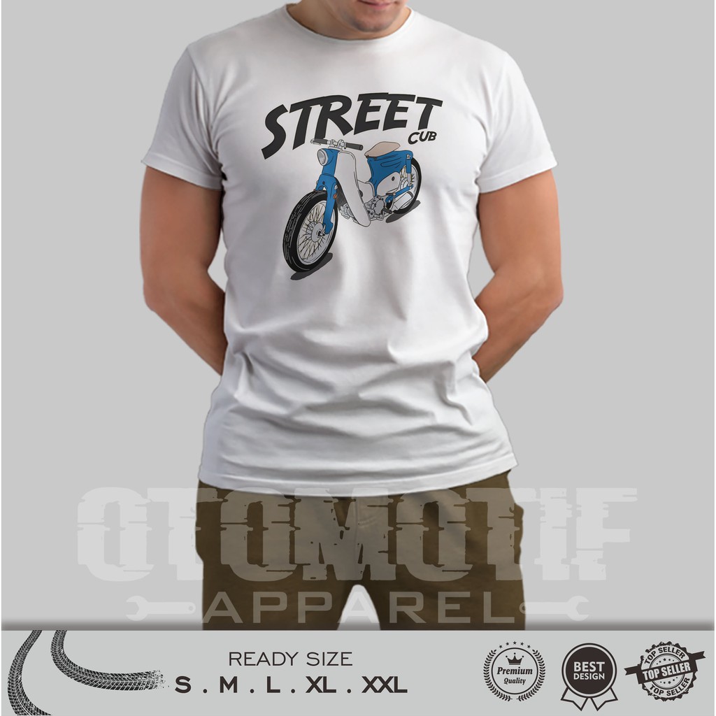 KAOS OTOMOTIF STREET CUB SERIES 01