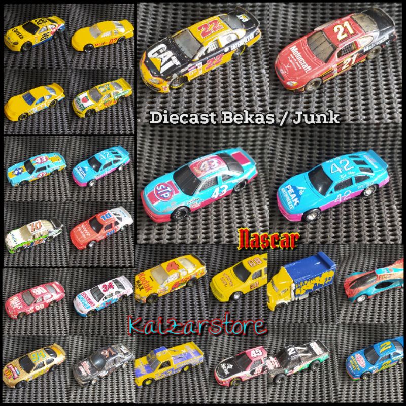 Mobil Hotwheels NASCAR Balap Racing Champions McD Mattel Hot wheels China junk