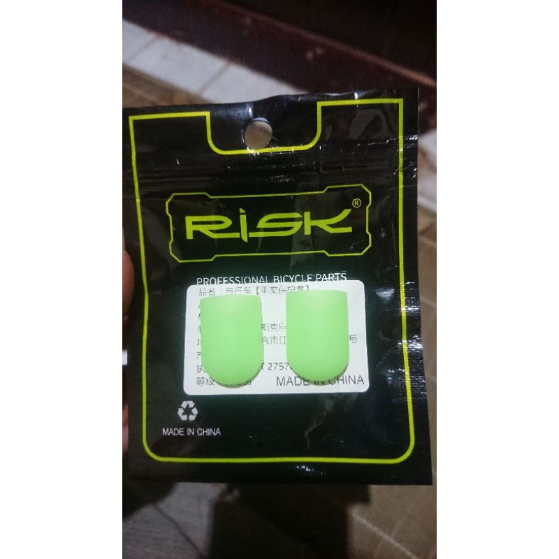 Cover Brifter-Protector Brifter-Pelindung Tuas Brifter Sepeda Balap Road Bike Gravel Merk Risk Hijau