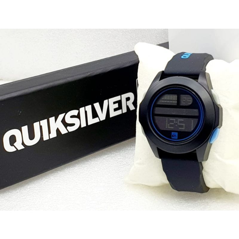 Jam Tangan Pria/Wanita QuikSiver Digital 2102 Water Resist Strab Rubber