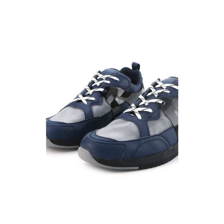 SEPATU SNEAKER PLAYBOY PRIA ORIGINAL CASUAL BRANDED BIRU NAVY PL79