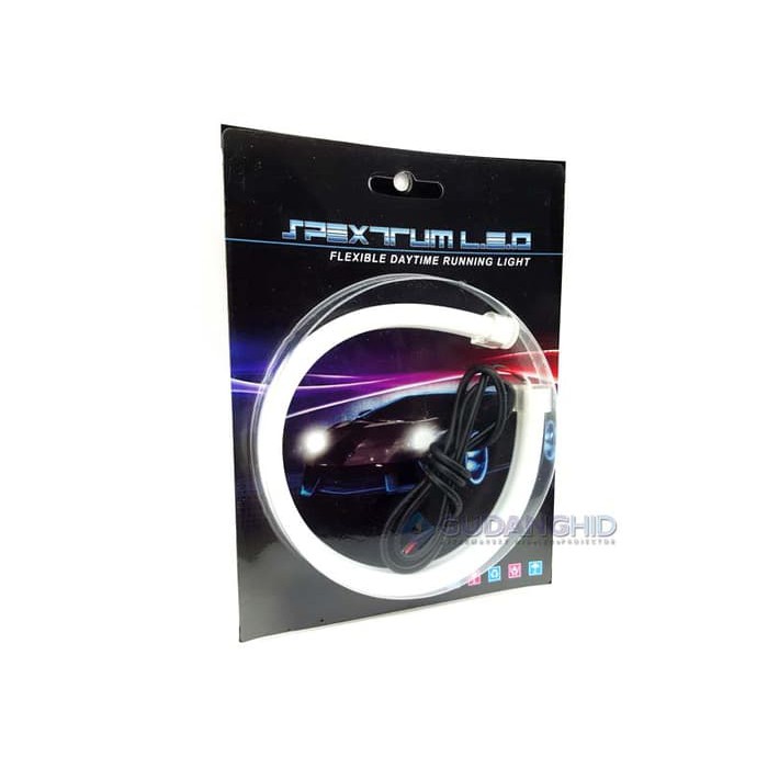 Spextrum Led Drl Flexible 30Cm Lampu Alis Motor Mobil Warna Warni - Merah