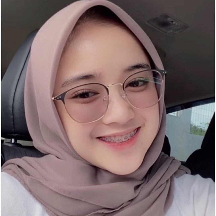 Kacamata Lensa Photocromic 2 In 1 Anti Radiasi Wanita Pria 1924 Kacamata Komputer Anti Silau Blue Ray Radiasi Korea KC010 (PTC002)-6