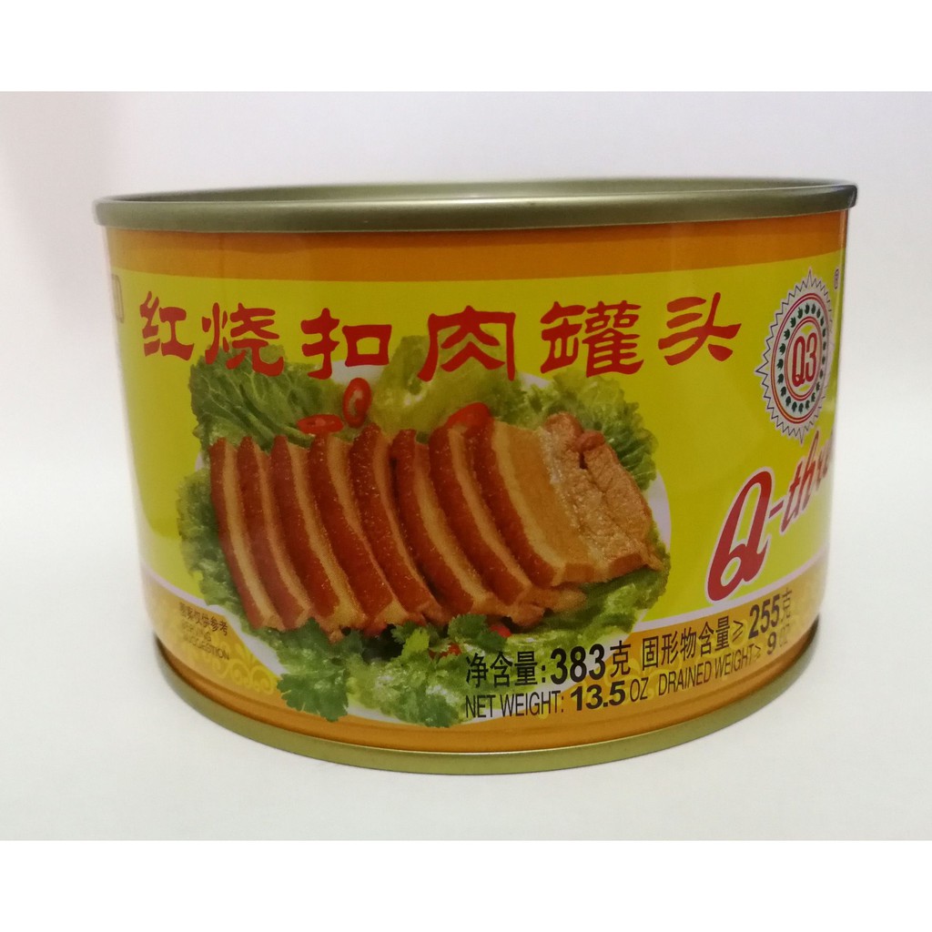 

Q3 Stewed Pork Slice Daging Samcam Kaleng