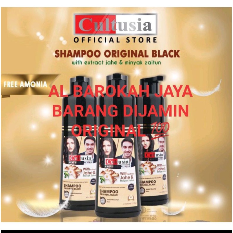 Cultusia shampo jahe original