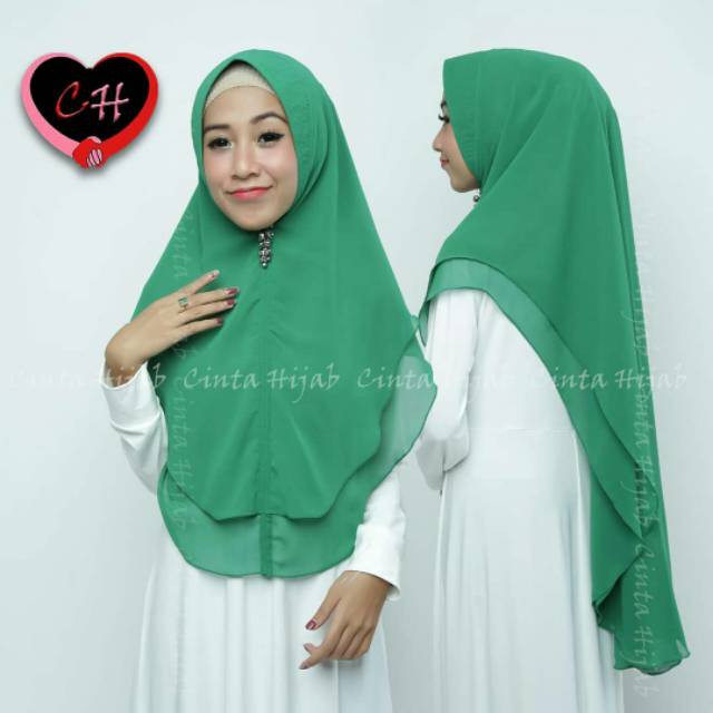 KHIMAR 2LAYER OVAL