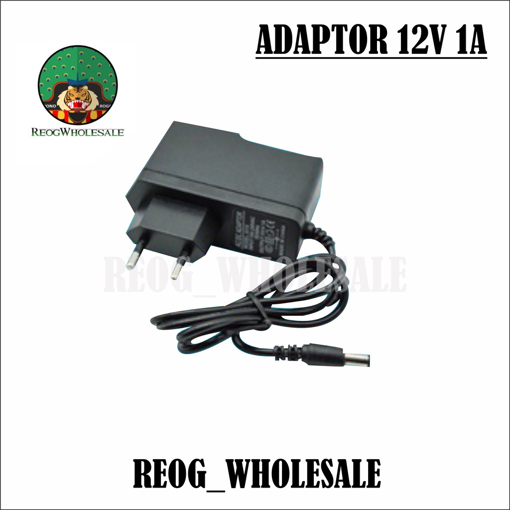 Adaptor 12V 1A untuk cctc timer dc