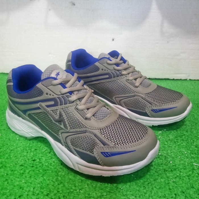 Sepatu Sneakers Running Pria Pro Att Sepatu Lari Pria - Abu-abu, 39
