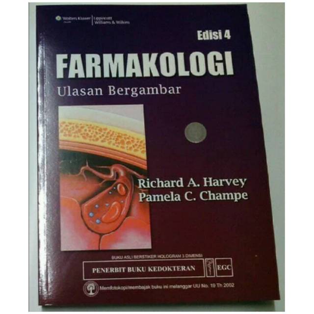 ORIGINAL Farmakologi Ulasan Bergambar Edisi 4 - Richard Harvey