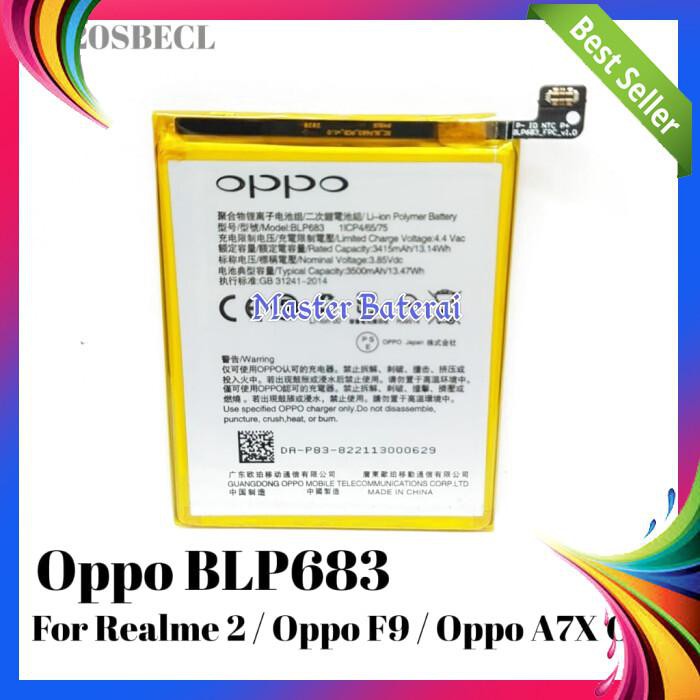 BATERAI OPPO F9 CODE BATERAI OPPO BLP683 BATRAI OPPO F9 BLP 683 ORI