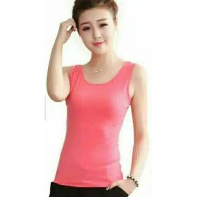 TANKTOP Wanita Polos Ukuran Standar